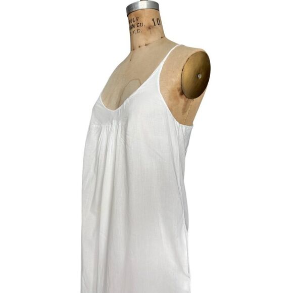 Zara Basic White Sleeveless Maxi Dress XS - Picture 4 of 6